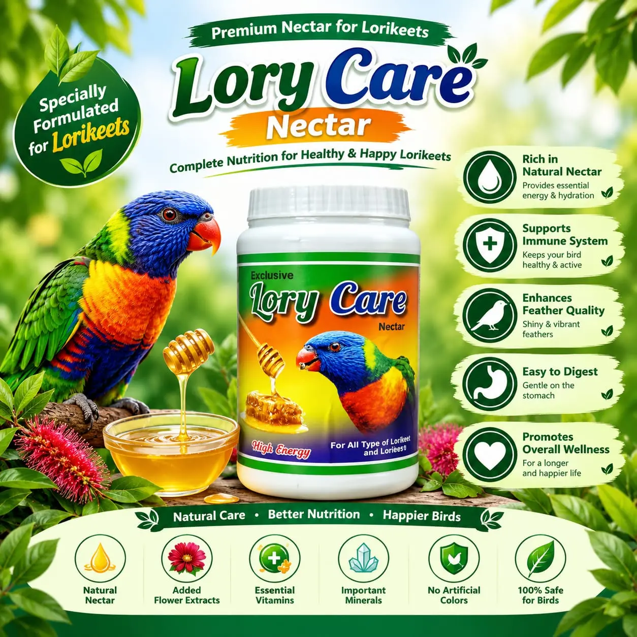 Lory Food