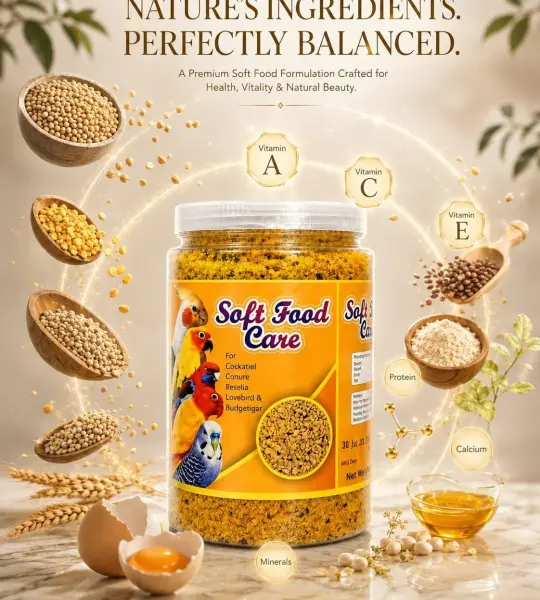 125 grms-Soft Food Care – Premium Soft Food Supplement for Birds
