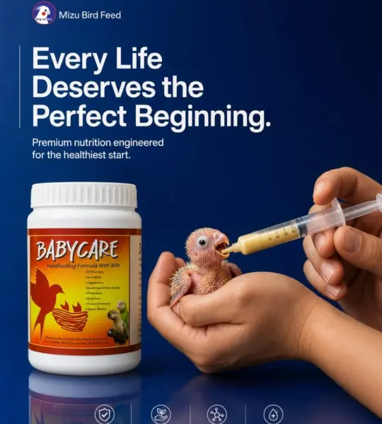 125 grms-Baby Care Hand Feeding Formulla(For All Avian Baby Birds)