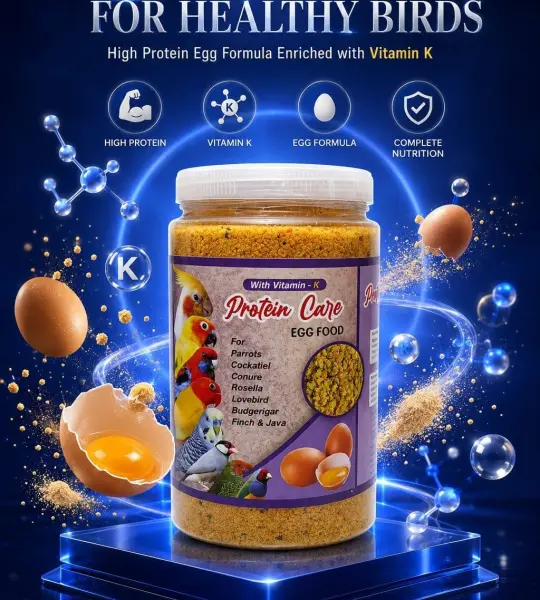 1 kg-Protein Care Egg Food (With Vitamin-K)