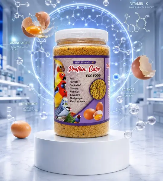 250 grms-Protein Care Egg Food (With Vitamin-K)