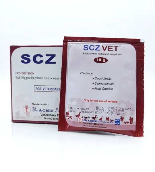SCZ VET-WSP-10 grms Powdwe